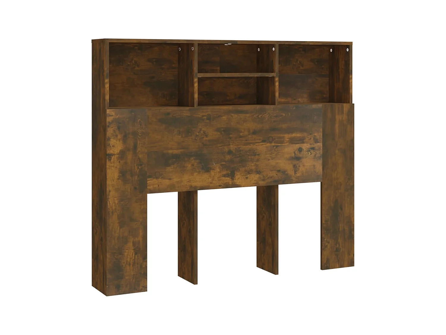 Tête de lit avec effet bois marron 120 x 19 x 103.5 cm TDL0200079