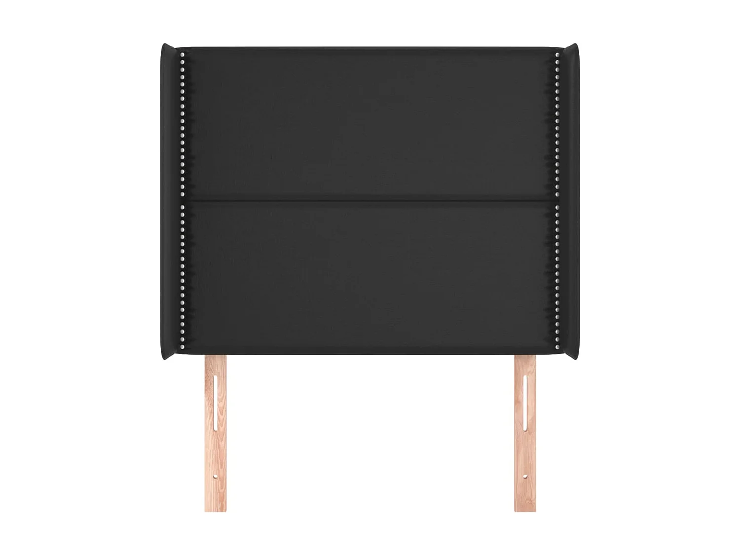 Tête de lit accessoire noire 93 x 16 x 128 cm TDL0204414