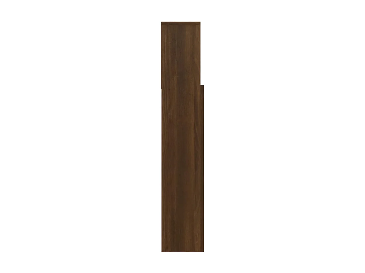 Tête de lit avec effet bois marron 100 x 19 x 103.5 cm TDL0200067