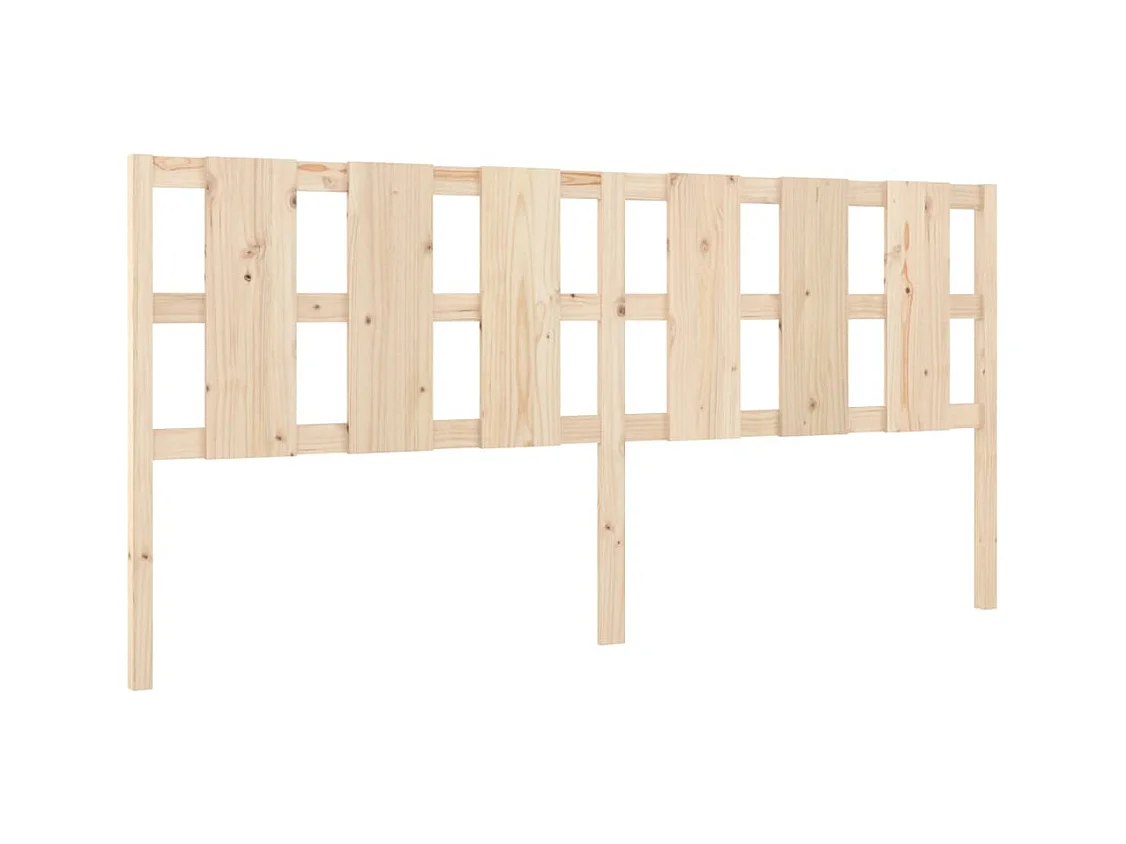 Tête de lit accessoire bois marron 205.5 x 4 x 100 cm TDL0206111