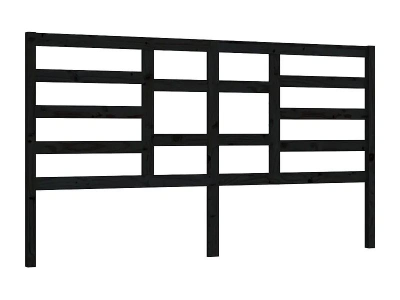 Tête de lit accessoire bois marron 206 x 4 x 104 cm TDL0202137