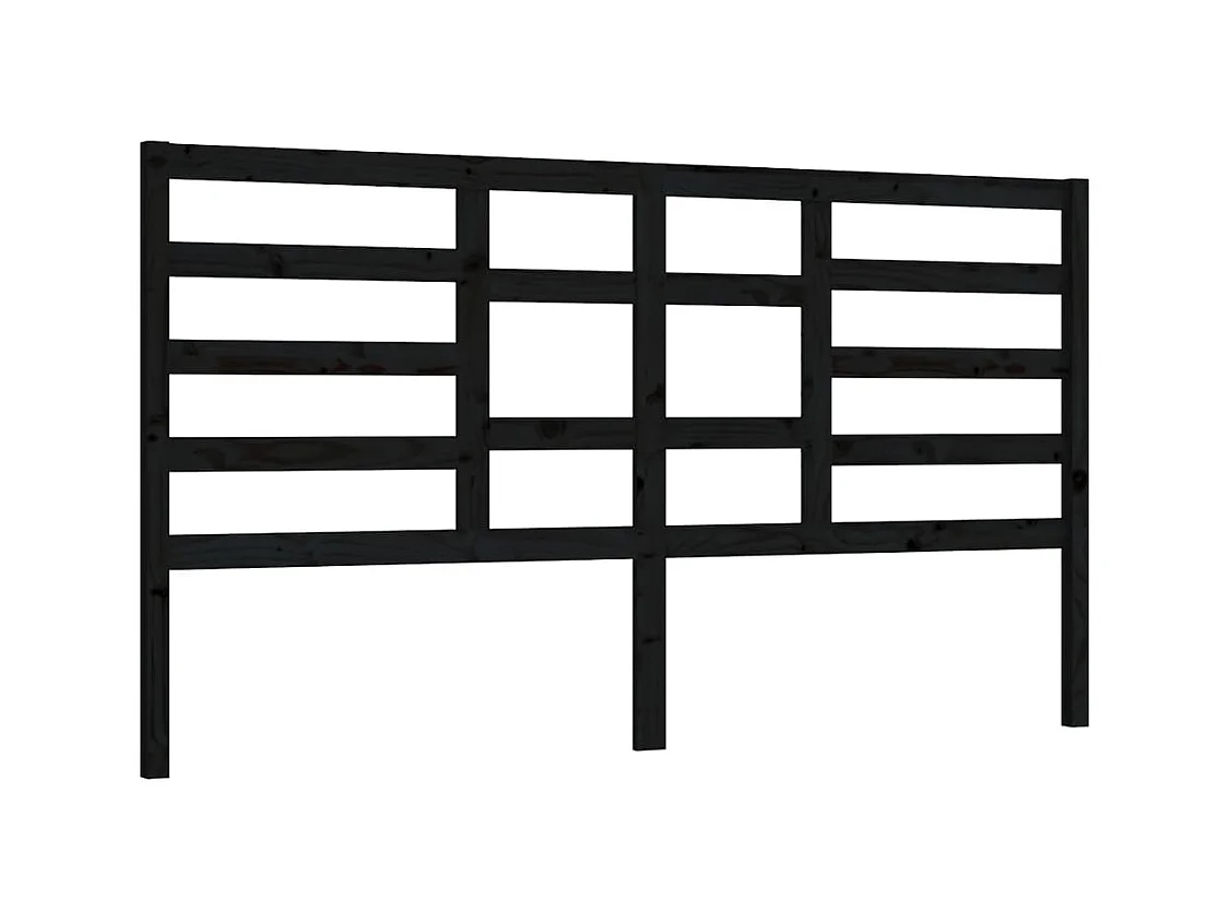 Tête de lit accessoire bois marron 206 x 4 x 104 cm TDL0202137