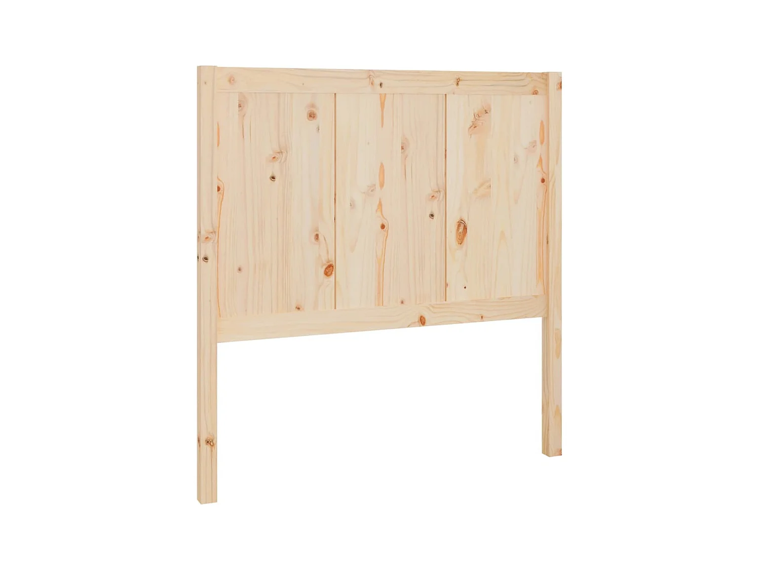 Tête de lit accessoire bois marron 105.5 x 4 x 100 cm TDL0206794