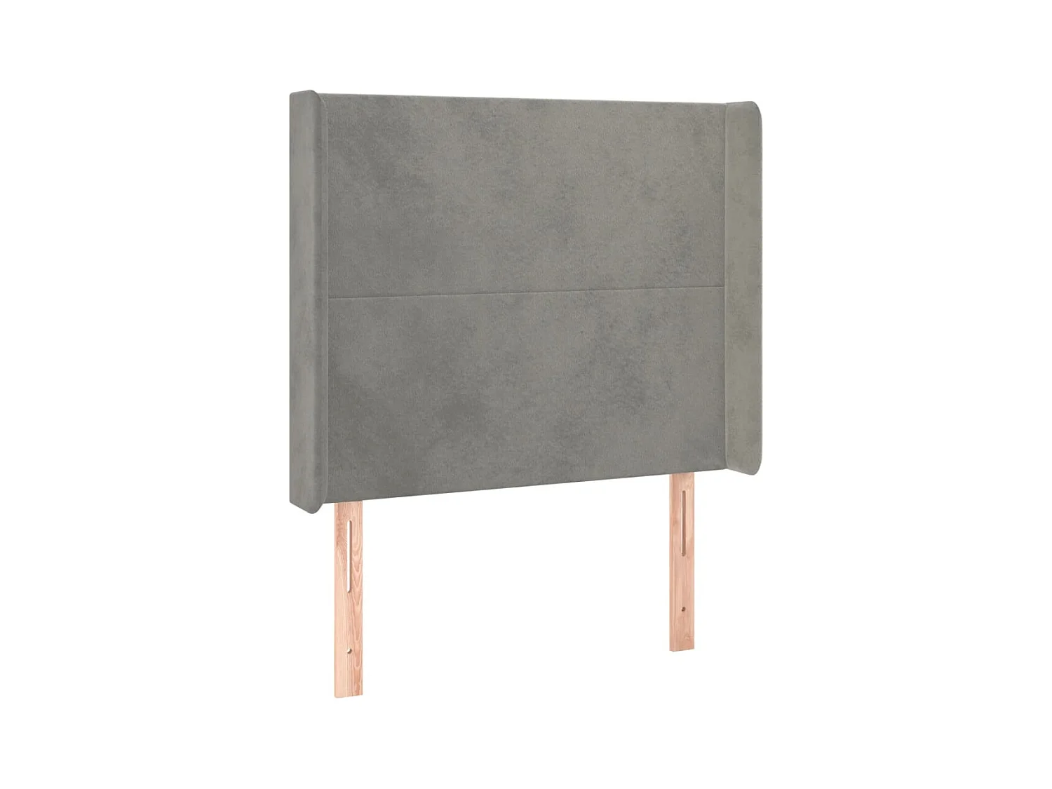 Tête de lit accessoire tissu grise 93 x 16 x 128 cm TDL0205103