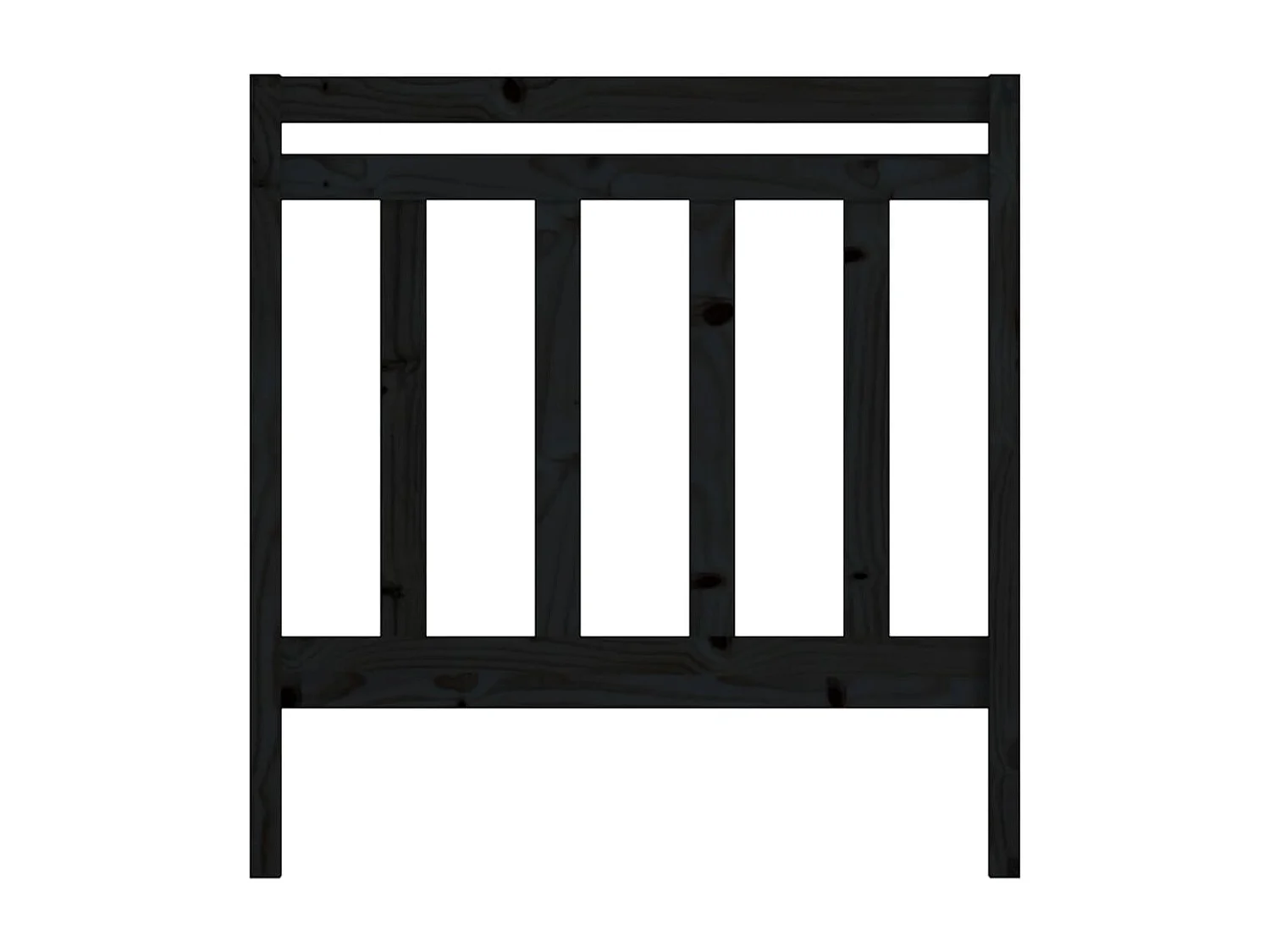 Tête de lit accessoire bois marron 95 x 4 x 100 cm TDL0202055