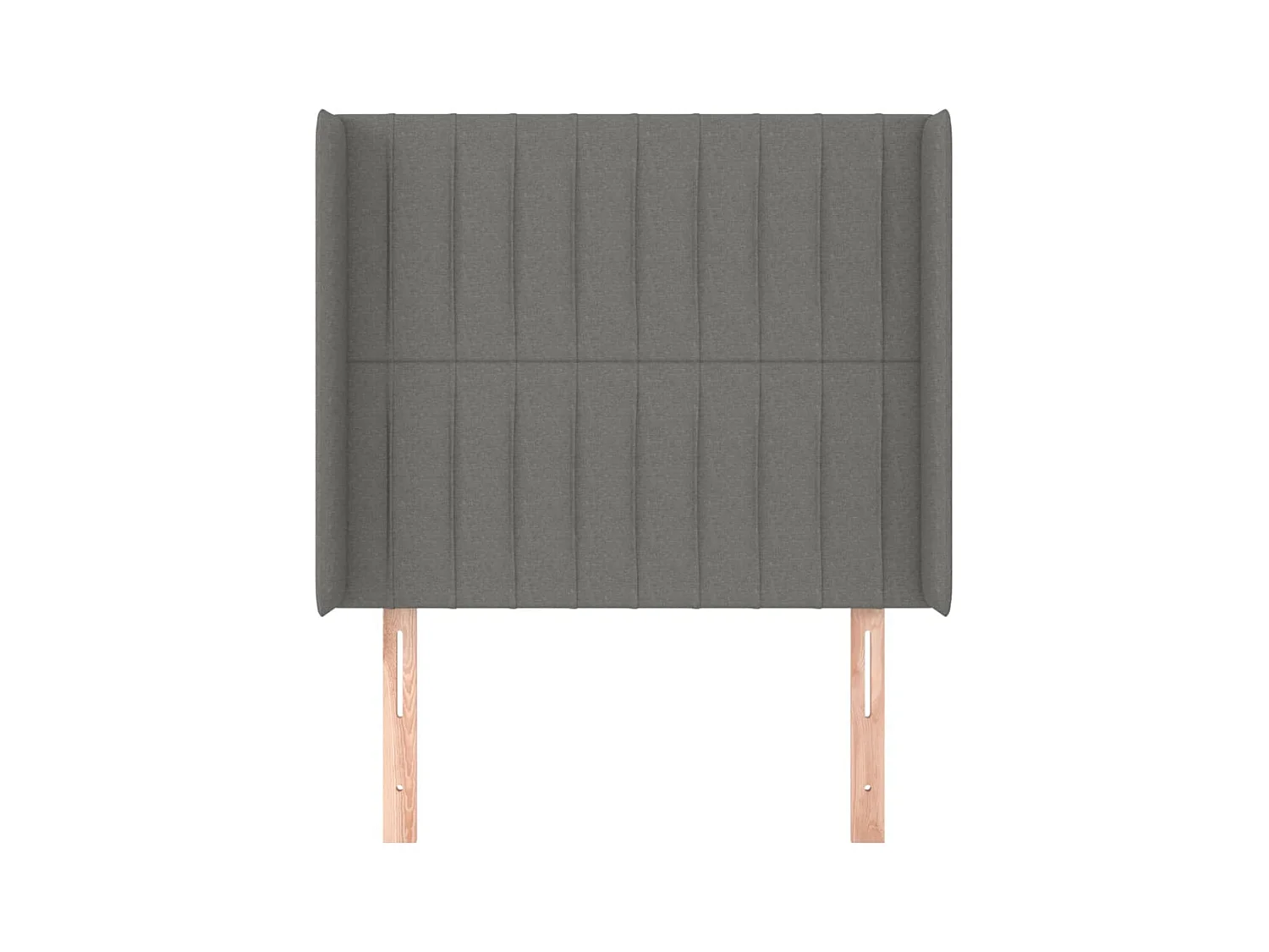 Tête de lit accessoire tissu grise 93 x 16 x 128 cm TDL0204874