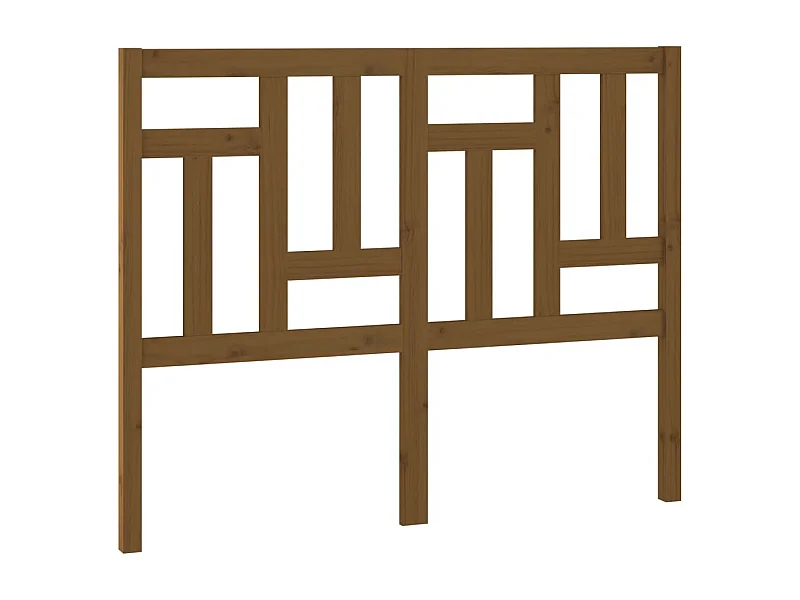 Tête de lit accessoire bois marron 125.5 x 4 x 100 cm TDL0203077