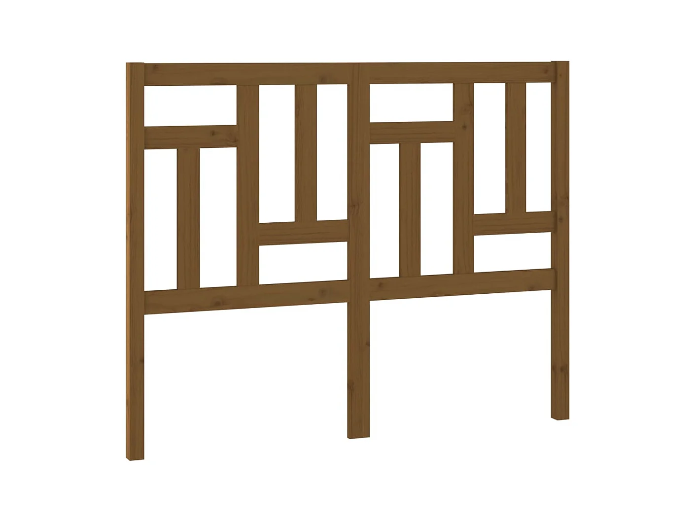 Tête de lit accessoire bois marron 125.5 x 4 x 100 cm TDL0203077