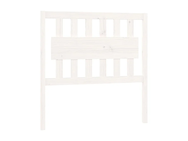 Tête de lit accessoire bois blanche 95.5 x 4 x 100 cm TDL0203660