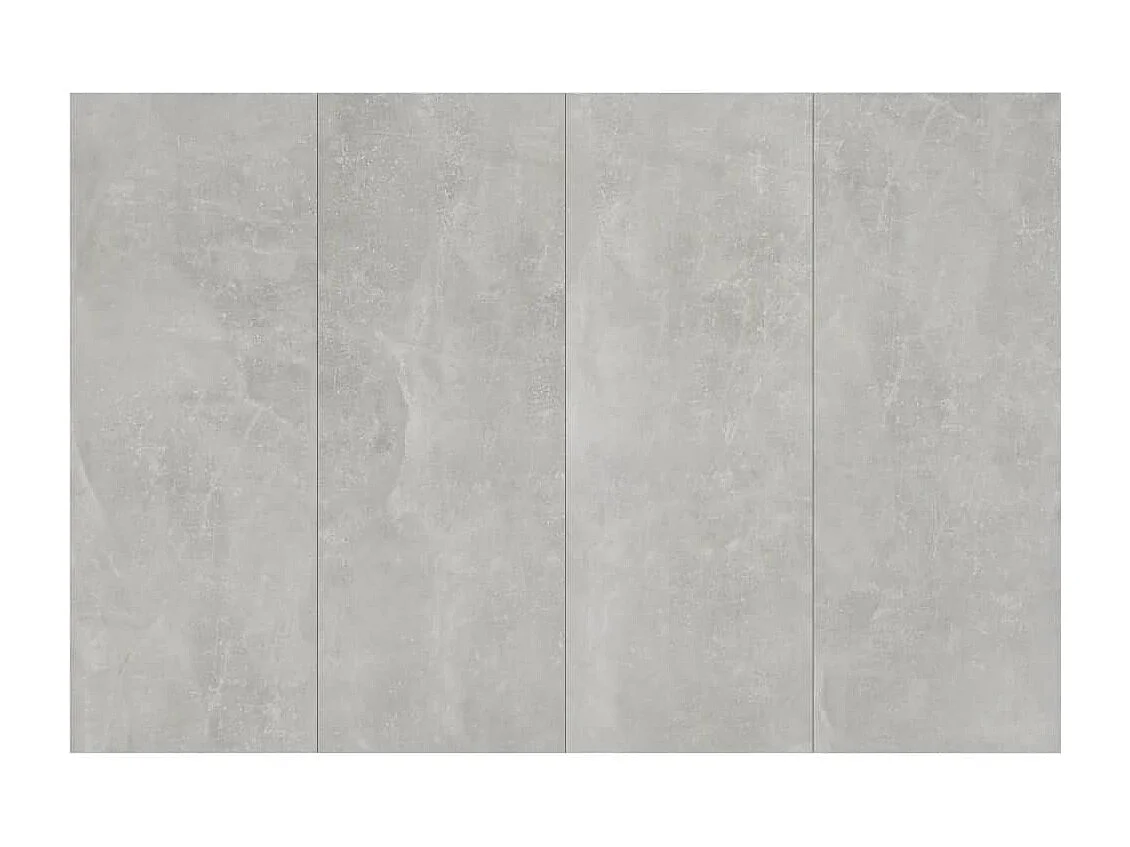 Tête de lit accessoire effet bois grise 120 x 1.5 x 80 cm TDL0203238