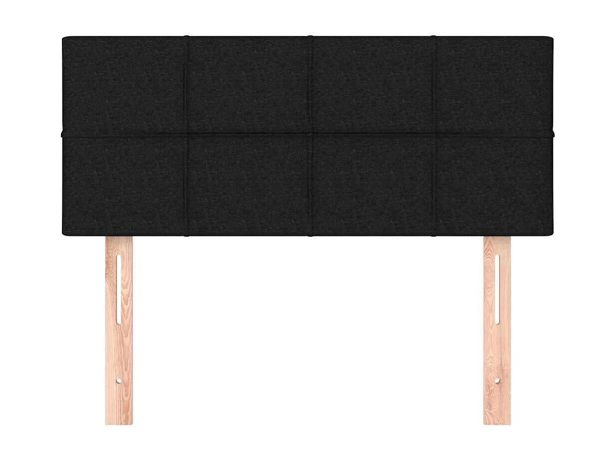 Tête de lit accessoire tissu noire 100 x 5 x 78 cm TDL0202392