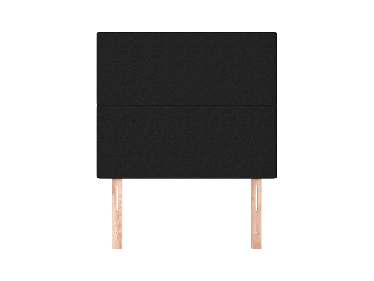 Tête de lit accessoire tissu noire 80 x 5 x 128 cm TDL0206244