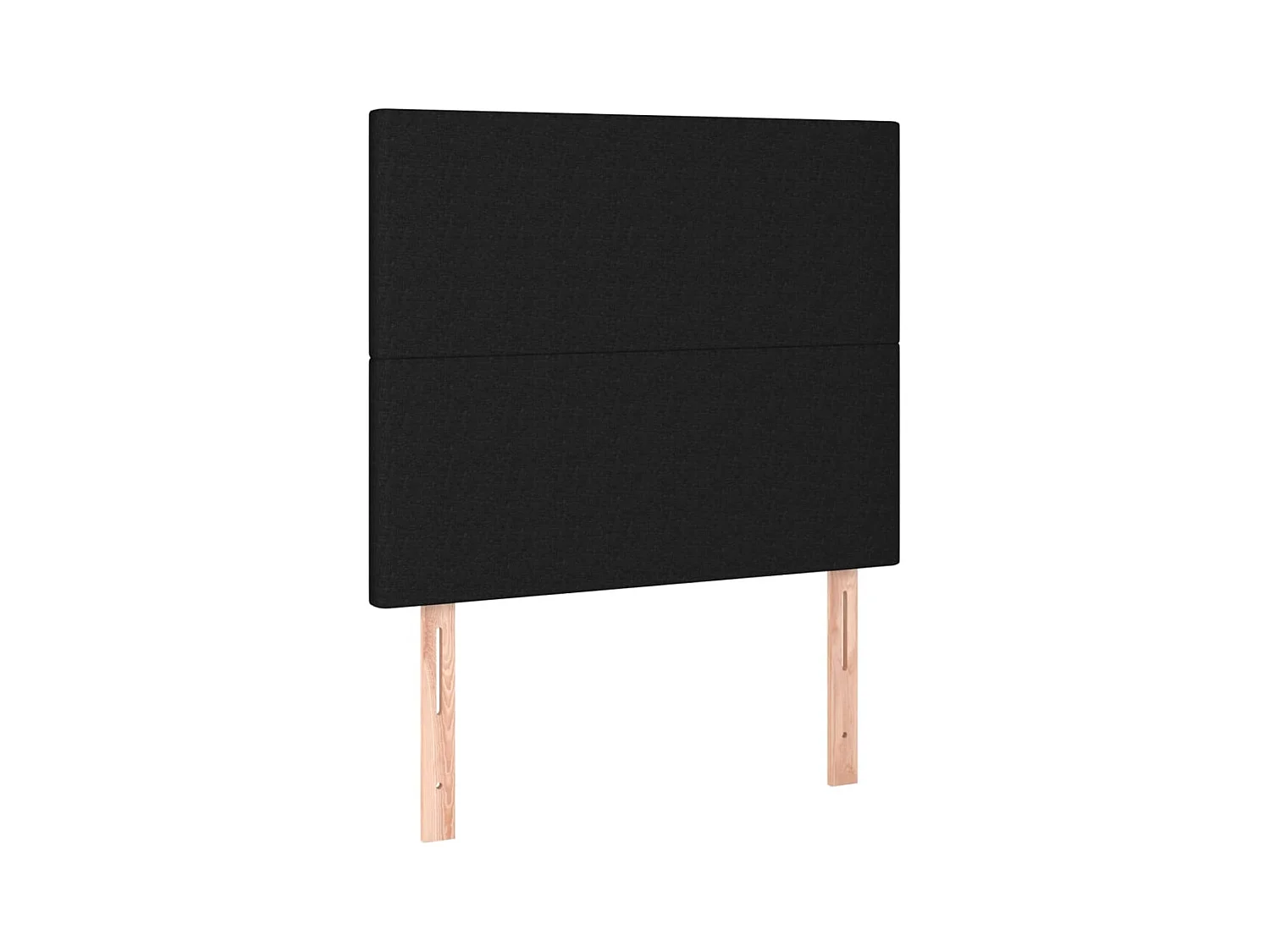 Tête de lit accessoire tissu noire 80 x 5 x 128 cm TDL0206244