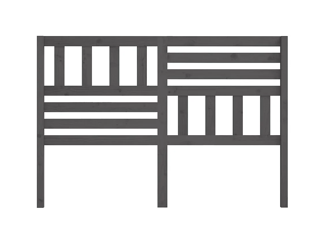 Tête de lit accessoire bois marron 141 x 4 x 100 cm TDL0203479