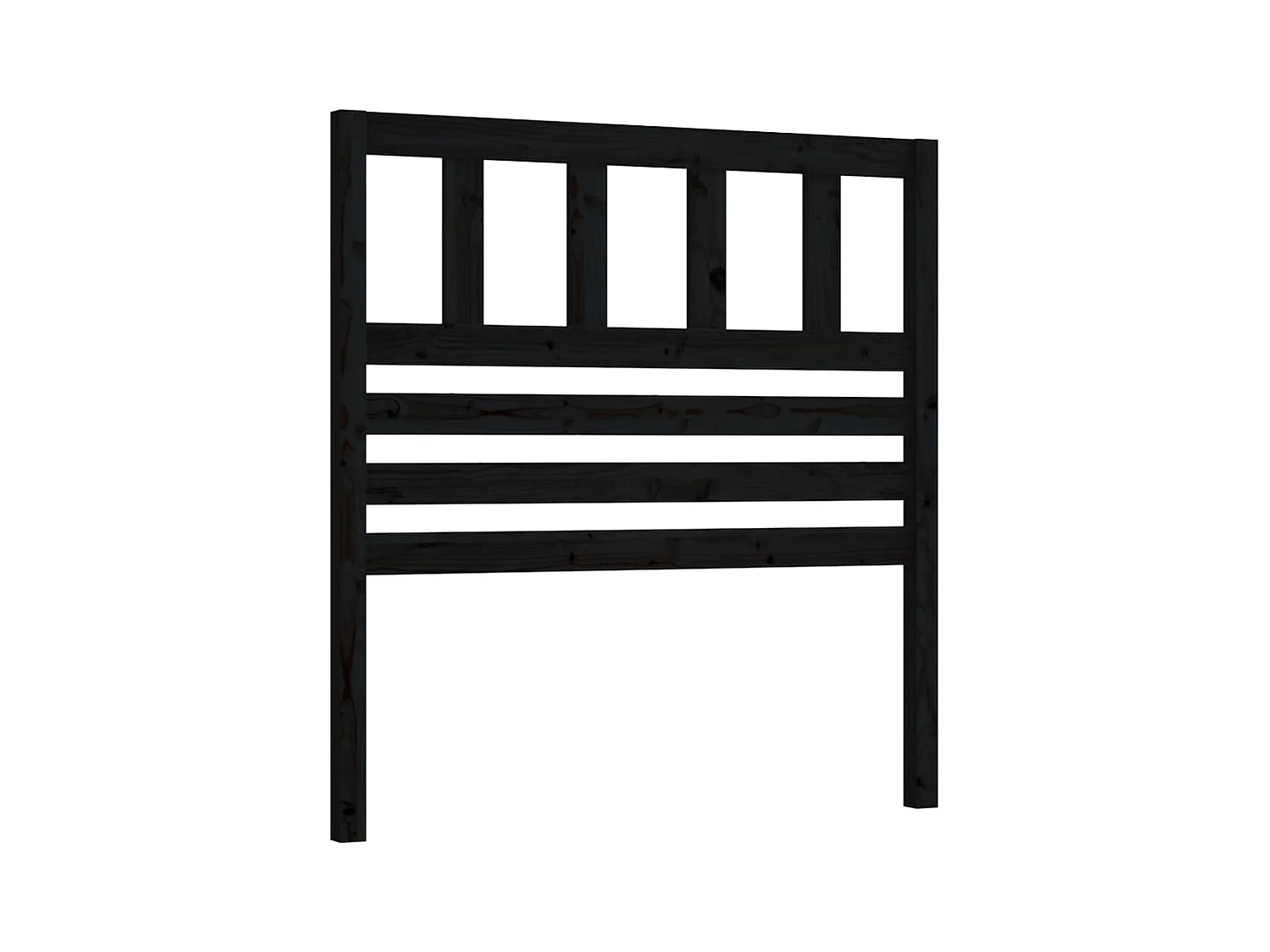 Tête de lit accessoire bois marron 81 x 4 x 100 cm TDL0202098