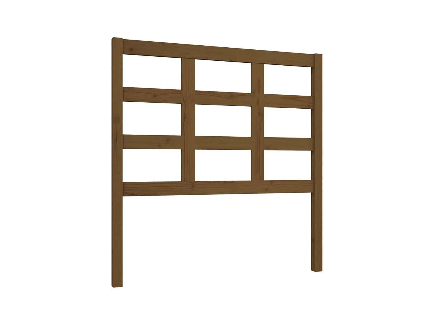 Tête de lit accessoire bois marron 95.5 x 4 x 100 cm TDL0202822