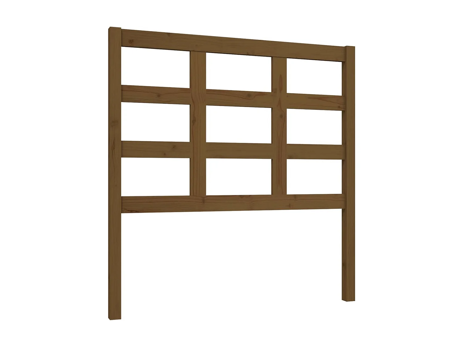 Tête de lit accessoire bois marron 95.5 x 4 x 100 cm TDL0202822
