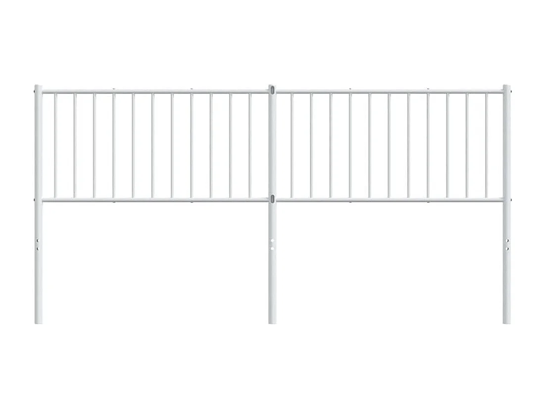 Tête de lit accessoire métal blanche 187 x 3 x 90 cm TDL0202469