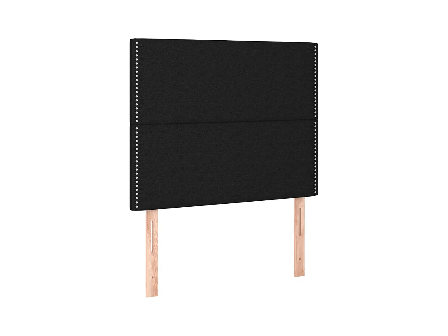 Tête de lit accessoire tissu noire 80 x 5 x 128 cm TDL0206236