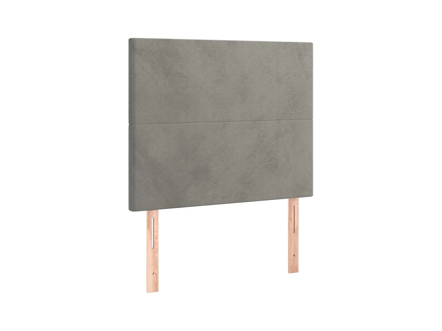 Tête de lit accessoire tissu grise 90 x 5 x 128 cm TDL0206401