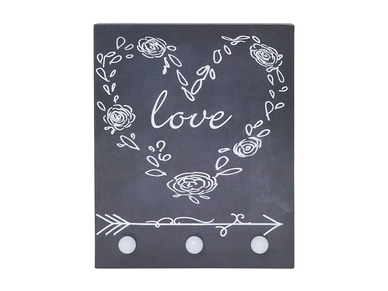 Tableau illuminé murale LED 20 x 4 x 25 cm 04_0003560