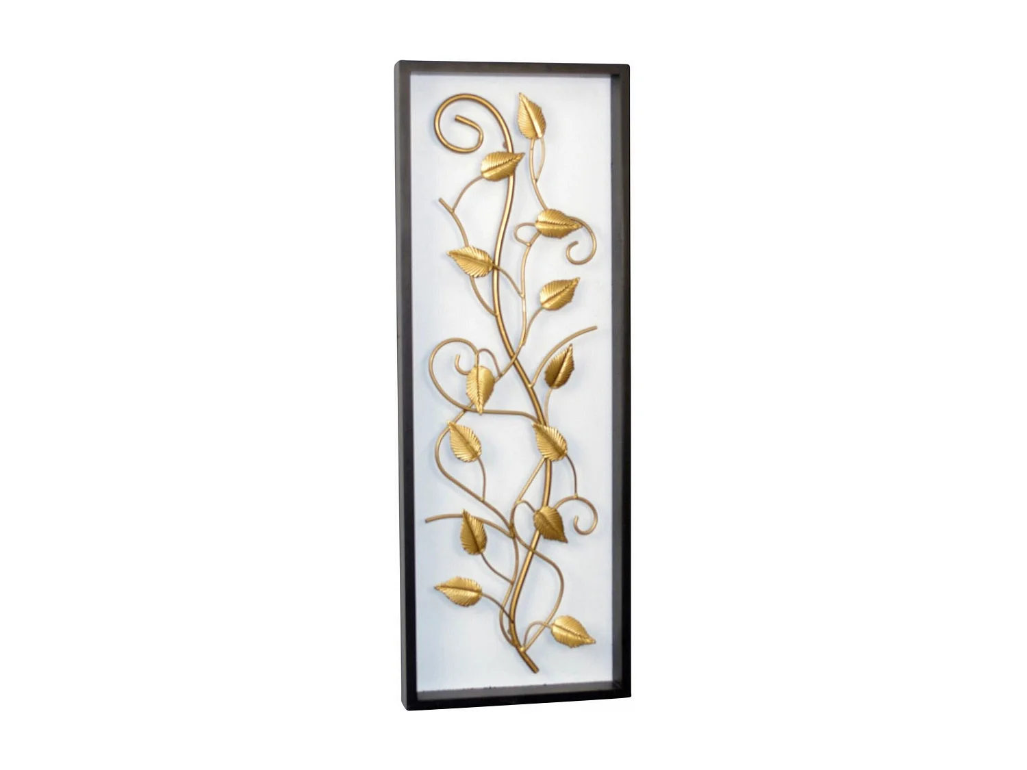 Décoration murale en métal métal argentée 26 x 7 x 71.5 cm DEC05123