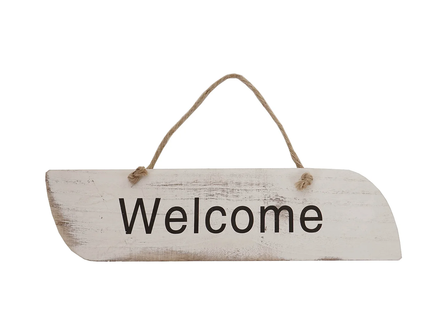 Plaque murale panneau décoratif bois blanche 43 x 1 x 10.5 cm 04_0004869