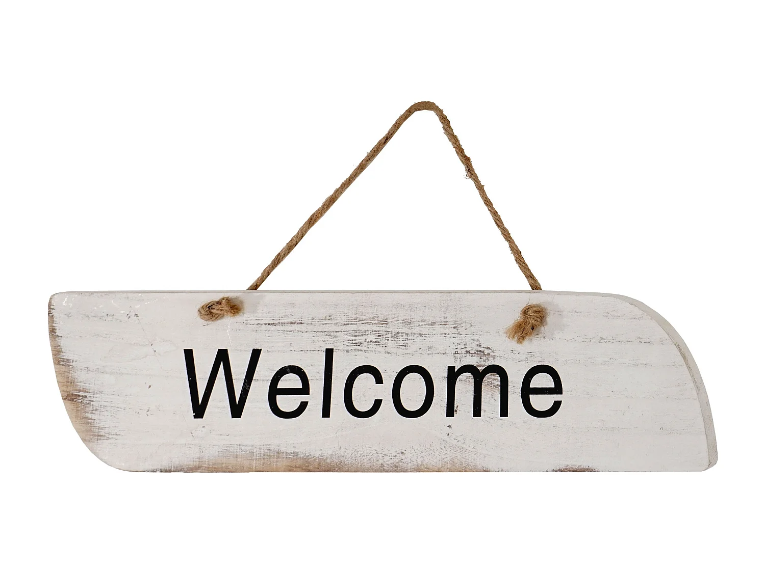 Plaque murale panneau décoratif bois blanche 43 x 1 x 10.5 cm 04_0004869