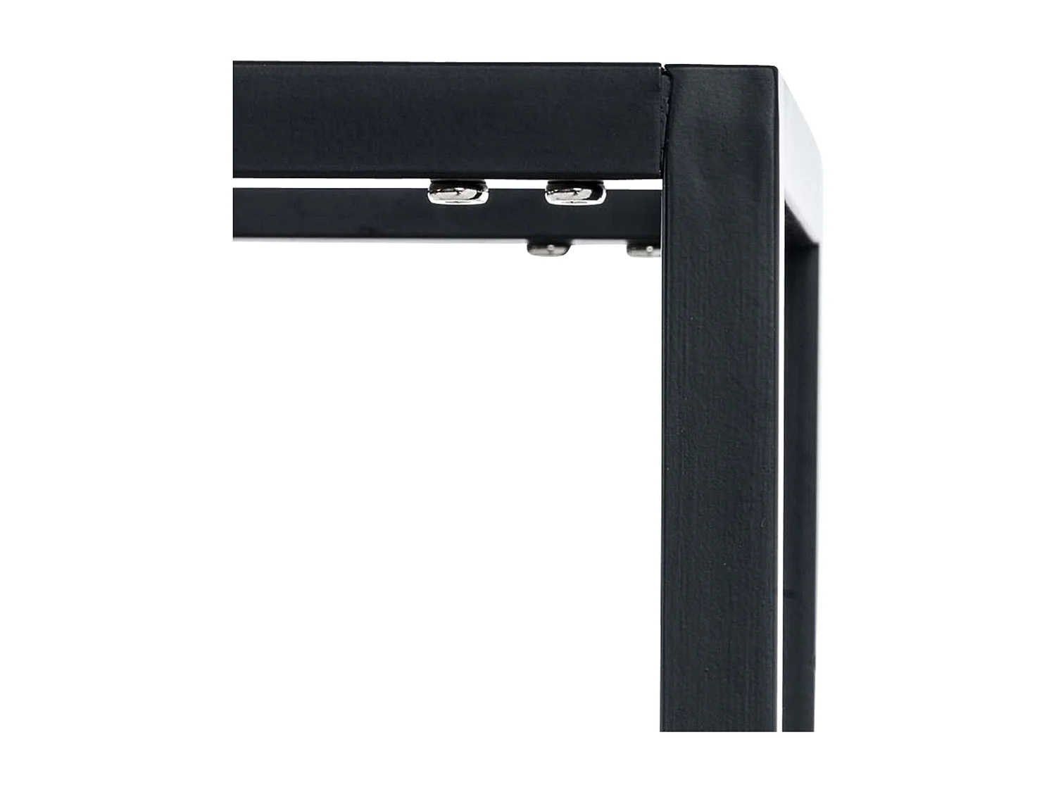 Range-bûches étagère support bois métal marron 100 x 25 x 150 cm 10_0003527