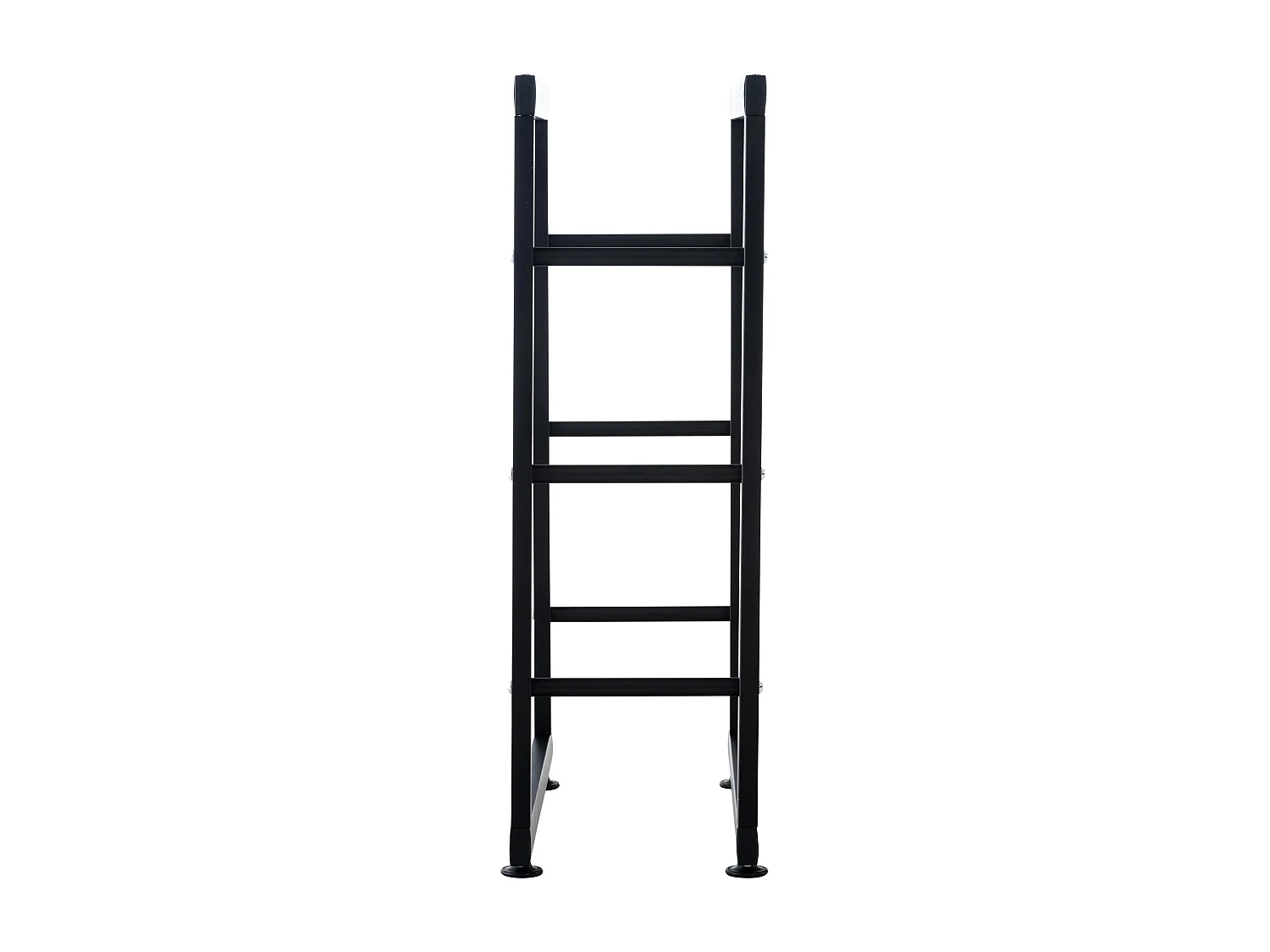 Range-bûches étagère support bois métal marron 100 x 25 x 80 cm DEC10026