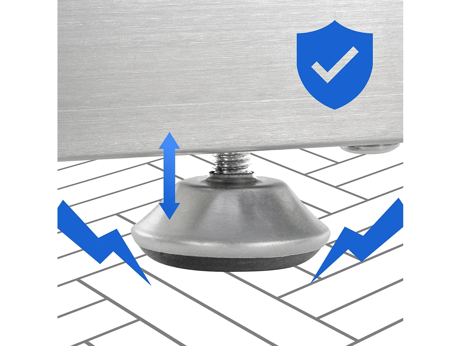 Range-bûches étagère support bois argenté 125 x 25 x 100 cm 10_0003547