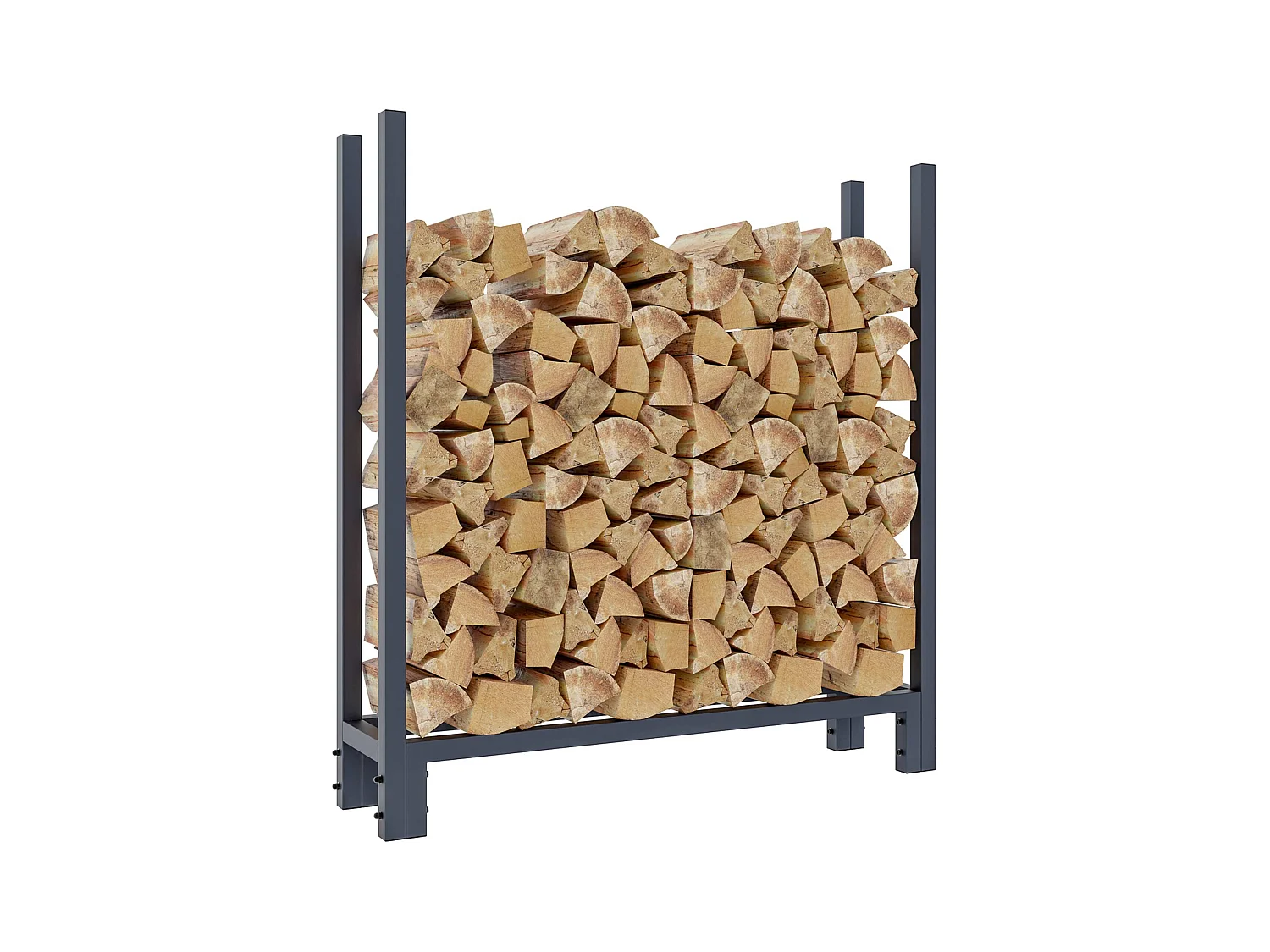 Support à bûches avec 110 x 25 x 115 cm 10_0003516