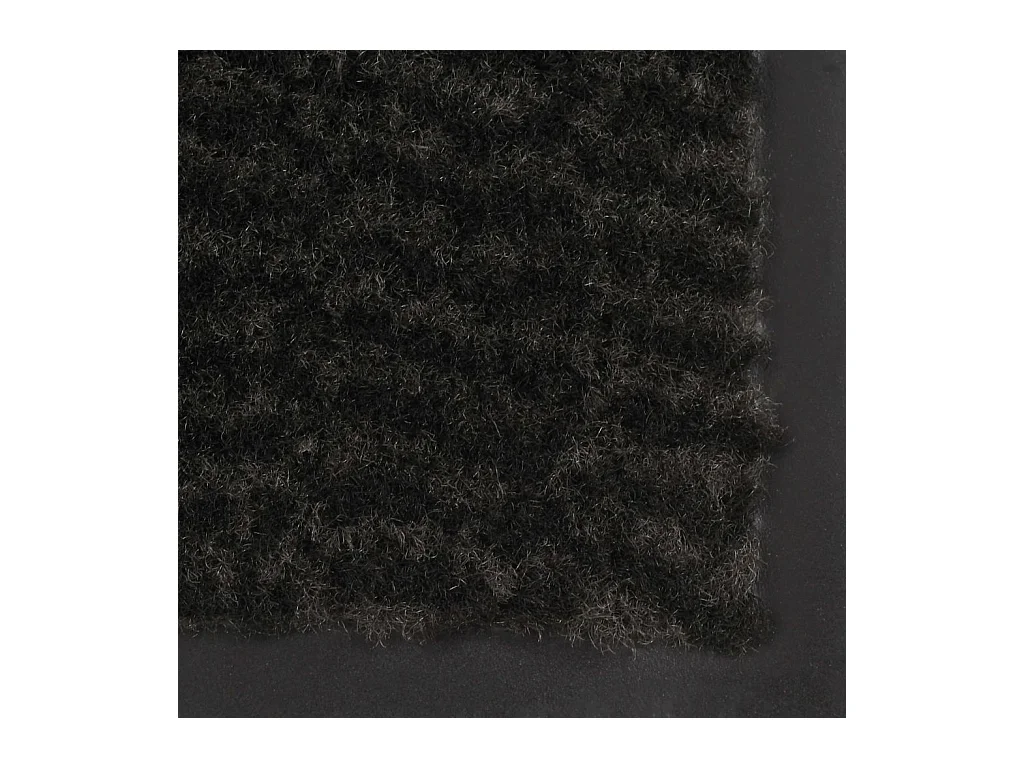 Paillasson rectangulaire 120 x noire 120 x 180 x cm DEC023106