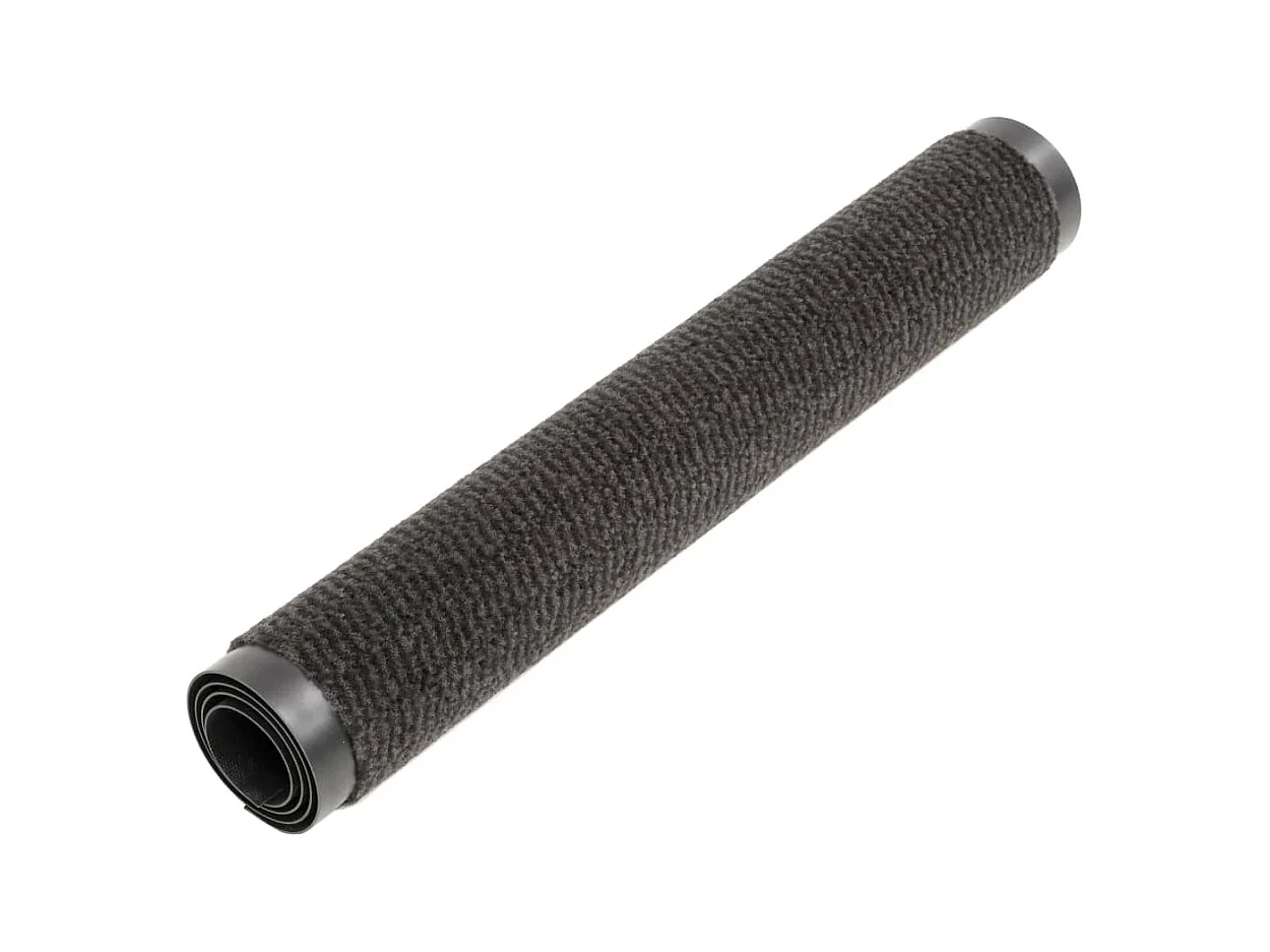 Lot de 2 paillassons noire 90 x 150 x cm DEC023166