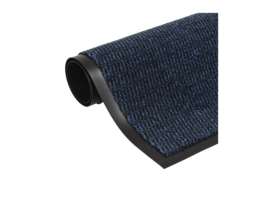 Paillasson rectangulaire 80 x bleue 80 x 120 x cm DEC023100