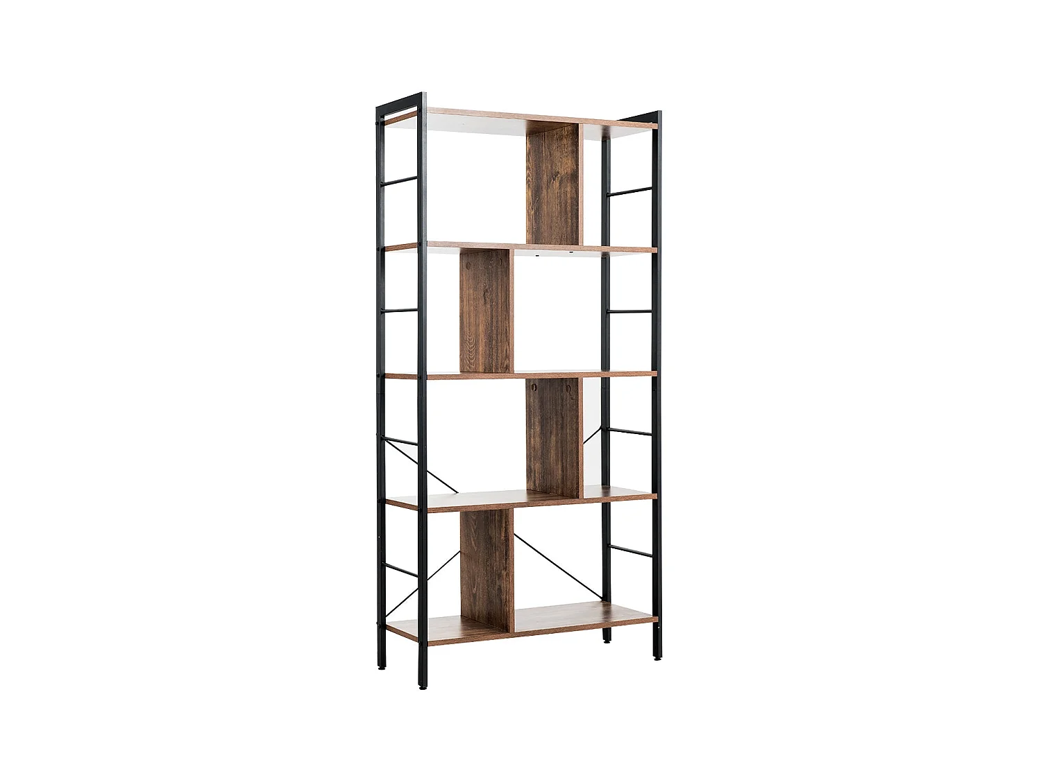 Bibliothèque à 5 niveaux 74 x 30 x 155 cm 20_0000287
