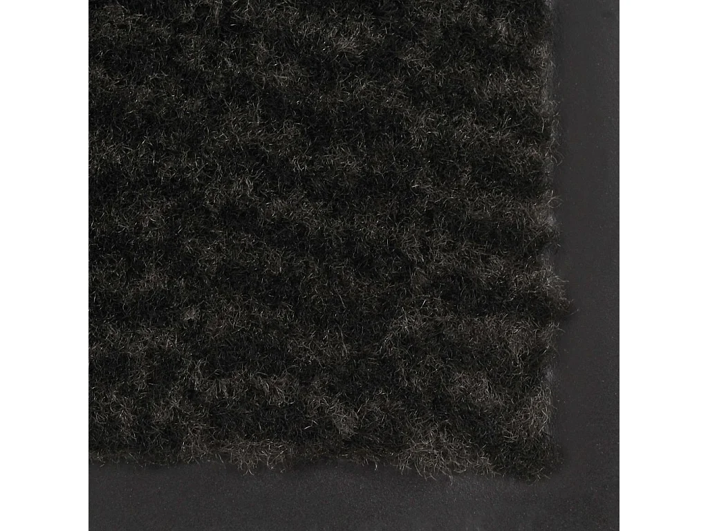 Paillasson rectangulaire 60 x noire 60 x 90 x cm DEC023094