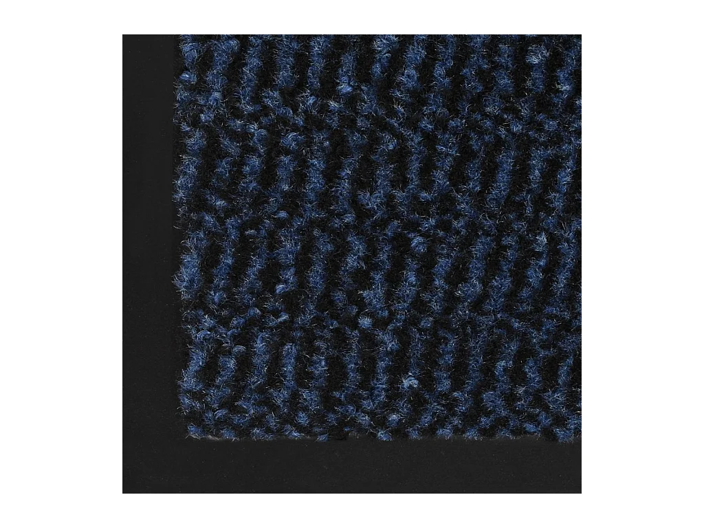 Paillasson rectangulaire 90 x bleue 90 x 150 x cm DEC023104