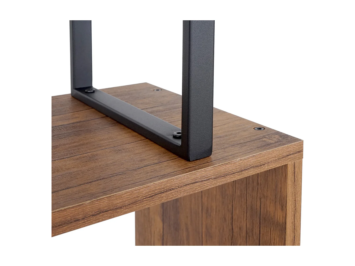 Bibliothèque étagère de rangement beige 80 x 31 x 183 cm 04_0001326