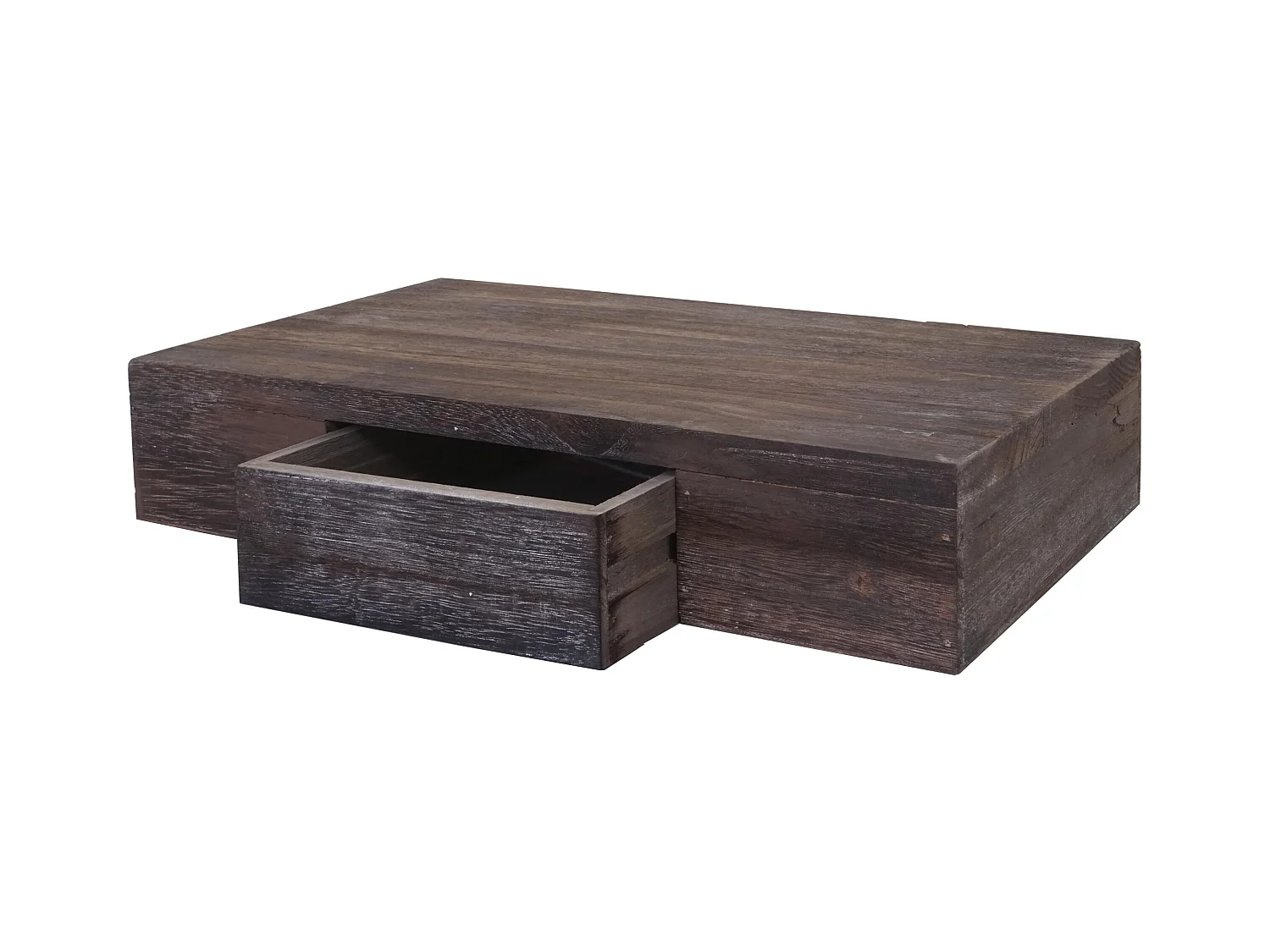 Étagère murale suspendue avec marron 40 x 25 x 8 cm 04_0005680