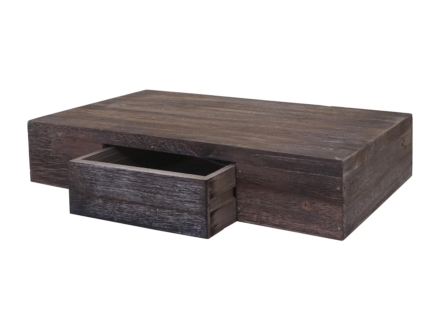 Étagère murale suspendue avec marron 40 x 25 x 8 cm 04_0005680