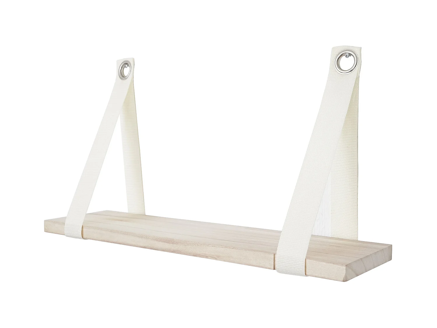 Étagère murale suspendue 27x50cm bois marron 49.5 x 13 x 27 cm 04_0005187