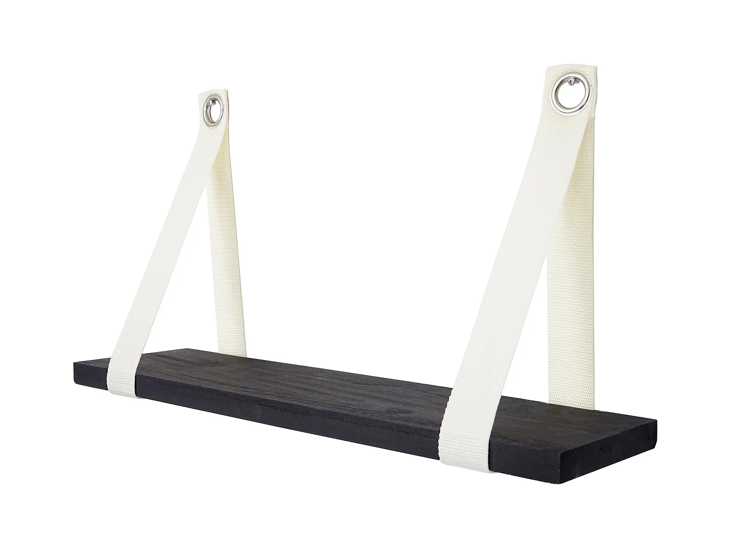 Étagère murale suspendue 27x50cm bois marron 49.5 x 13 x 27 cm 04_0005188