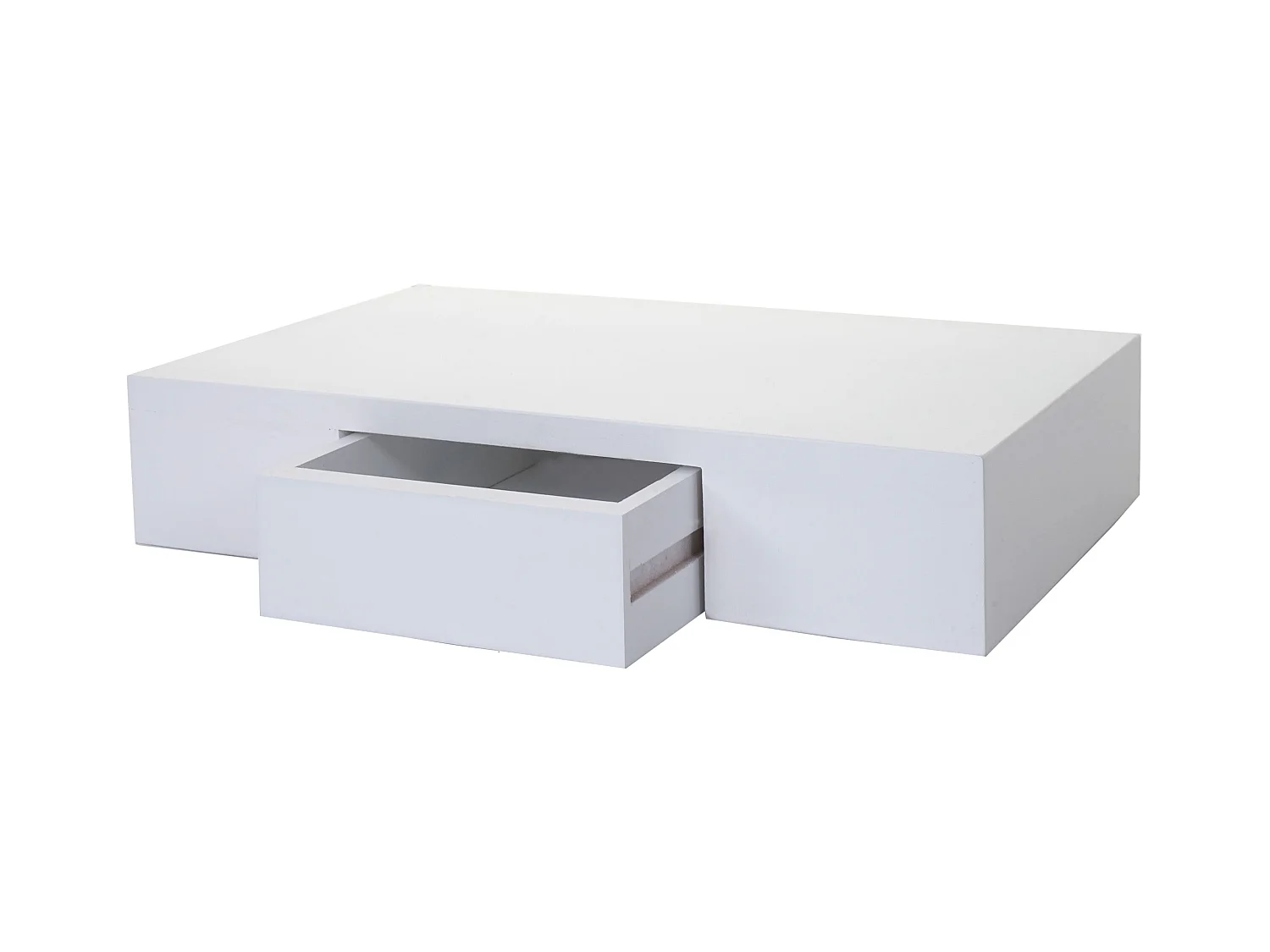 Étagère murale suspendue avec blanche 40 x 25 x 8 cm 04_0005679