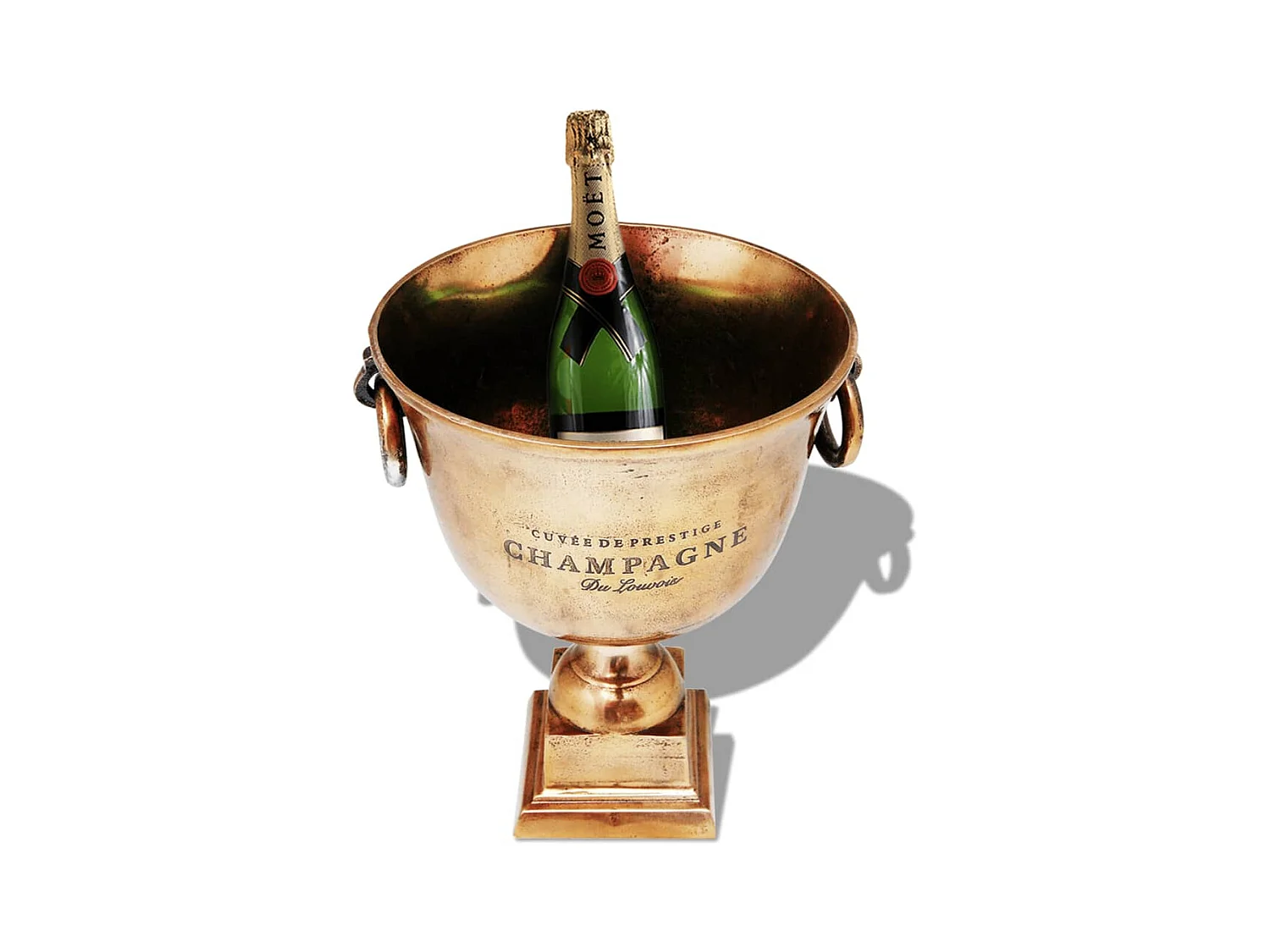 Refroidisseur à champagne Coupe cuivre 30 x 30 x 37 cm DEC023050