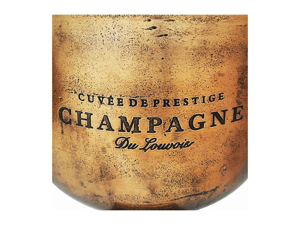 Refroidisseur à champagne Coupe cuivre 30 x 30 x 37 cm DEC023050