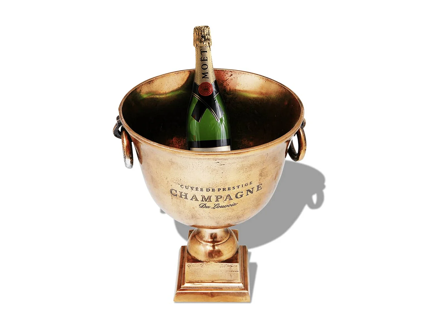 Refroidisseur à champagne Coupe cuivre 30 x 30 x 37 cm DEC023050