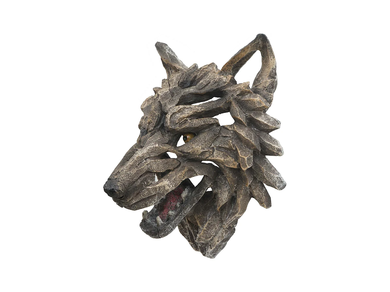 Crâne décoratif décoration murale résine 35 x 28 x 39 cm 04_0006601