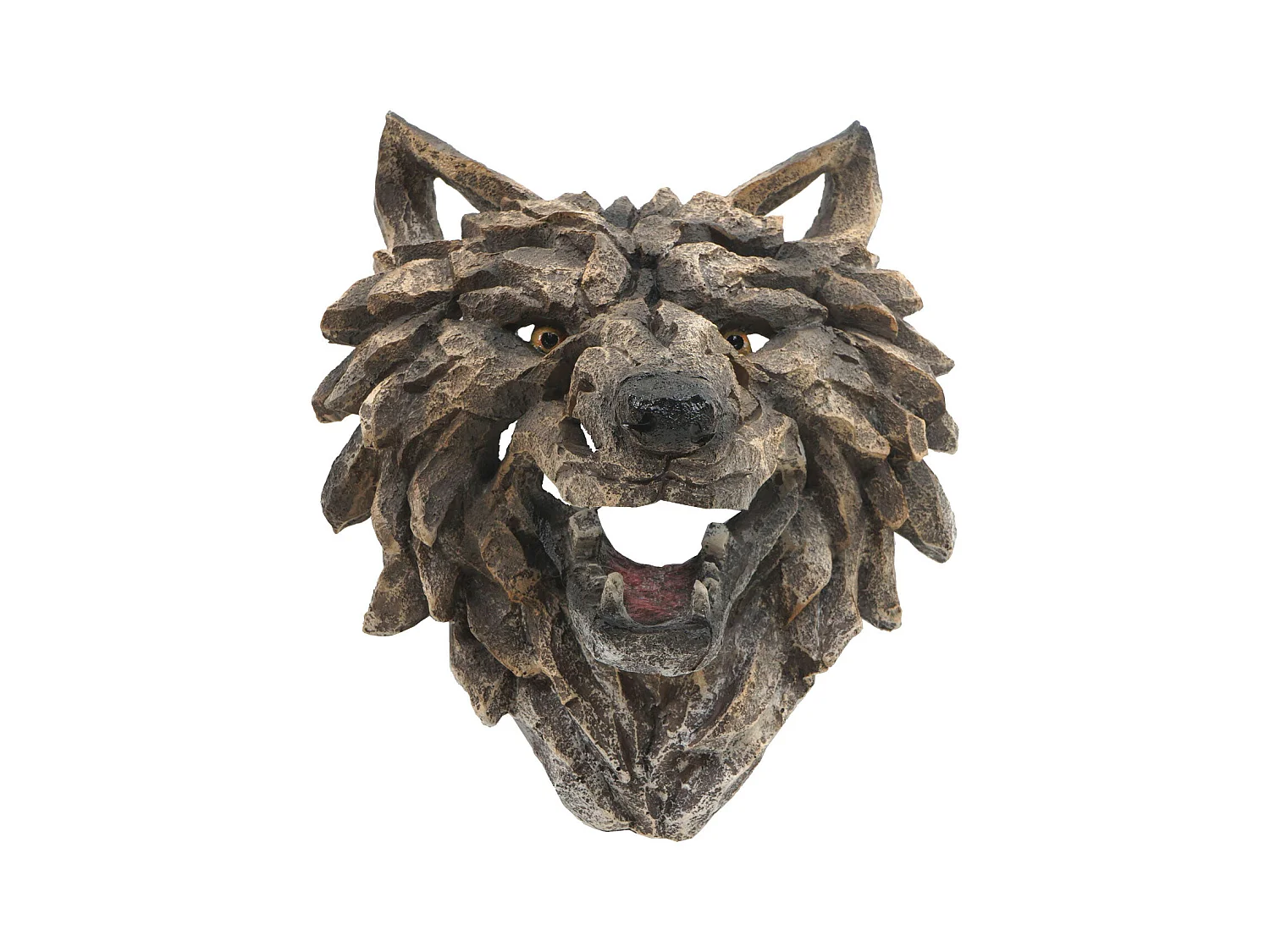 Crâne décoratif décoration murale résine 35 x 28 x 39 cm 04_0006601