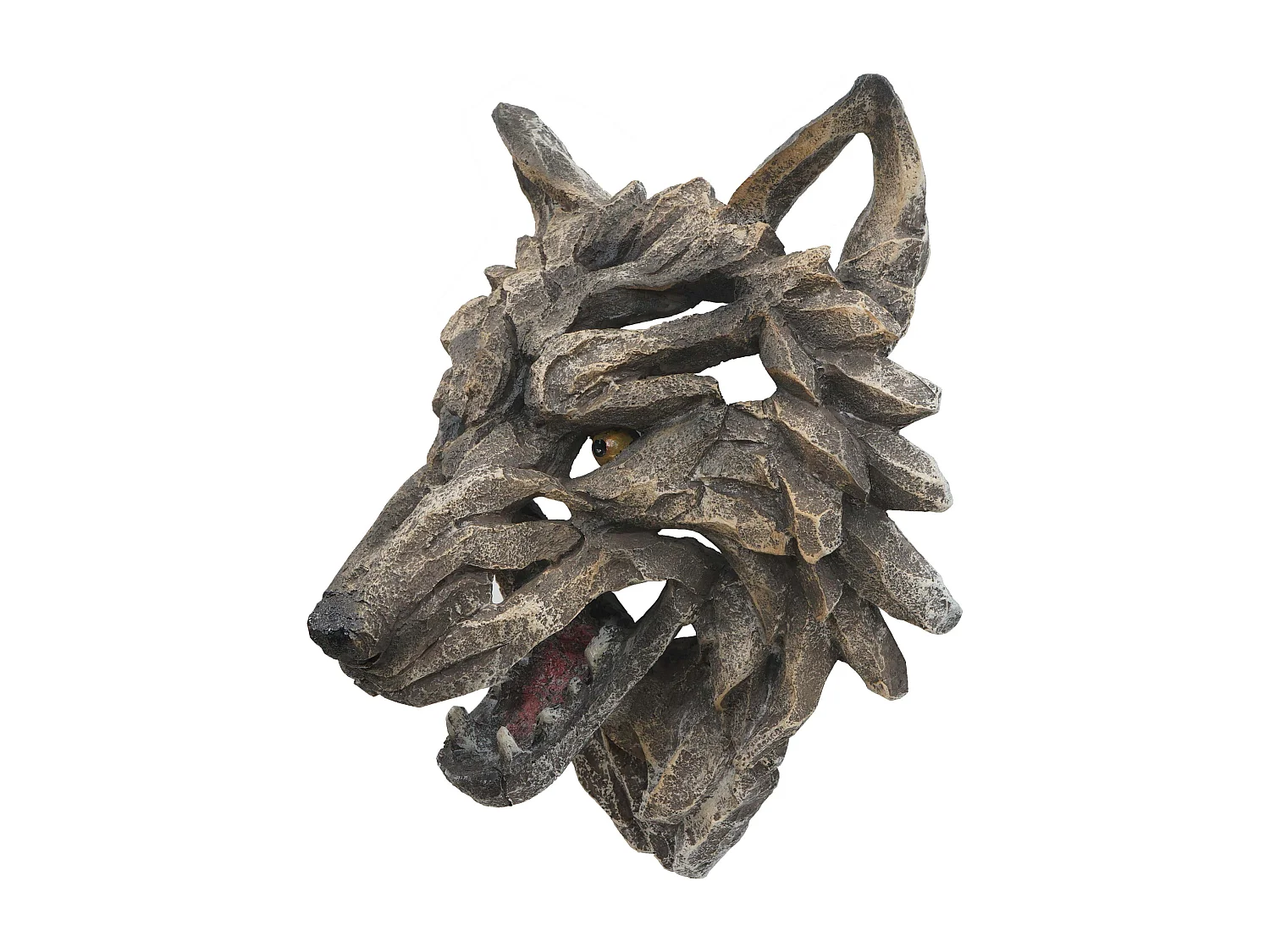 Crâne décoratif décoration murale résine 35 x 28 x 39 cm 04_0006601